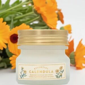 Avon Essential Calendula Eye Cream - Gold and White